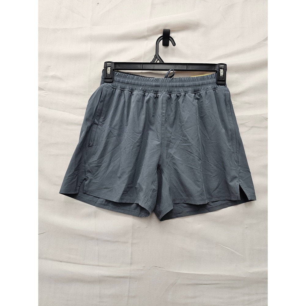 All in Motion Mens Running Shorts Gray Polyester Blend Athletic Size Small